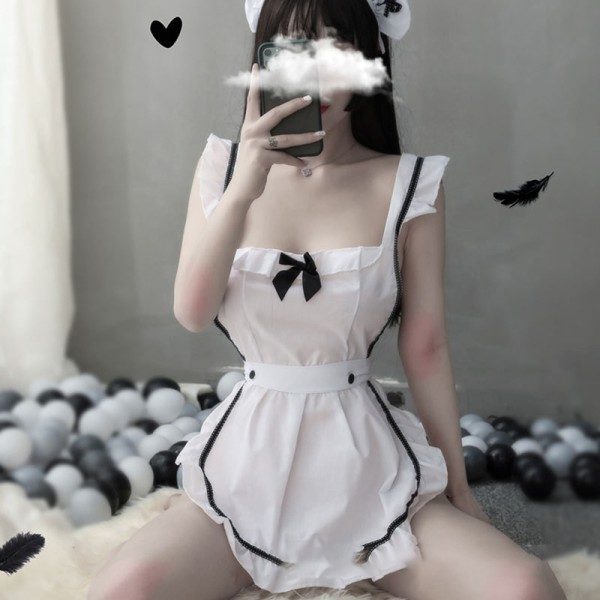 Nya Erotiska Underkläder Hot Sexig Bodysuit Pigor Uniform Temptation