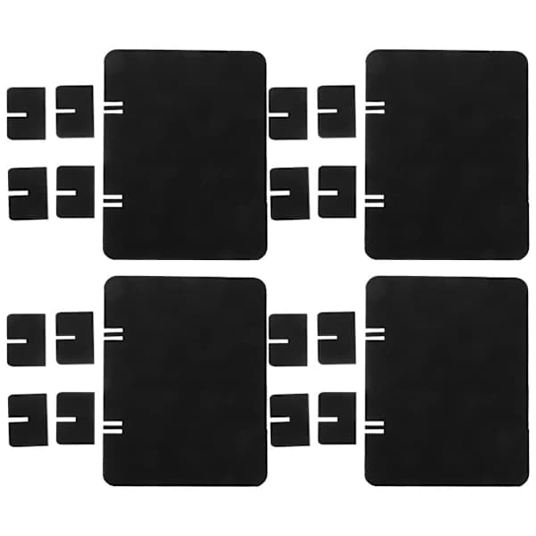 4 pcs Desk Acoustic Screen Office Accessories Screen Divider 40*60cm 40*60cm