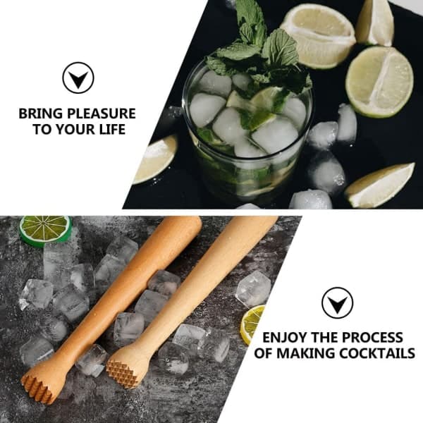 IC 2-pakks Tre Cocktail Blender Tre Blenderverktøy