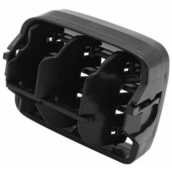 Bil Luftventil Panel Grilldeksel, Ventilasjon Grill Luftuttak Grill Passer For Renault Clio 1998-2006, Svart
