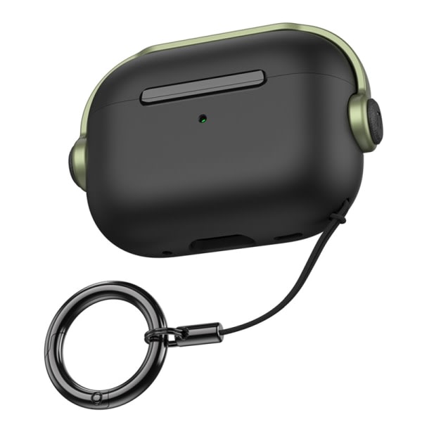 IC AirPods 1/2 etui - Deksel / Beskyttelse - låsbart Mørkegrønn airpods 1/2