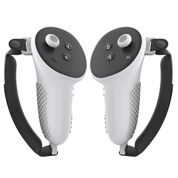 Silicone Grip/Protector for Meta Quest 3 Controllers, White
