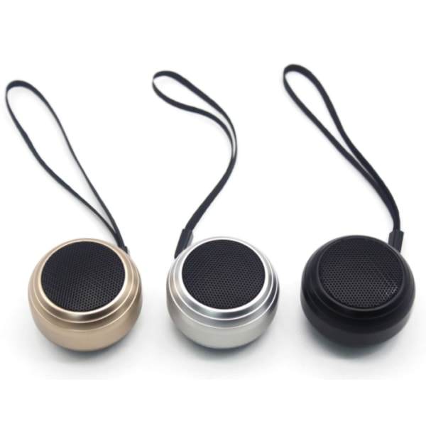 IC Mini Bluetooth-högtalare, bärbar trådlös Bluetooth-högtalare (svart)
