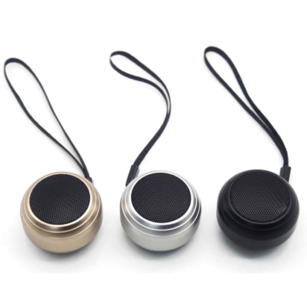 IC mini Bluetooth-højttaler, bærbar trådløs Bluetooth-højttaler (sort)