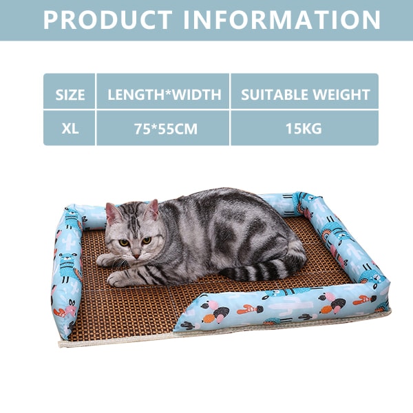 IC Sommar Pet Självkylningsmatta Hundbädd för Medium Small Large XL(29.52\"x21.65\"x1.1\")