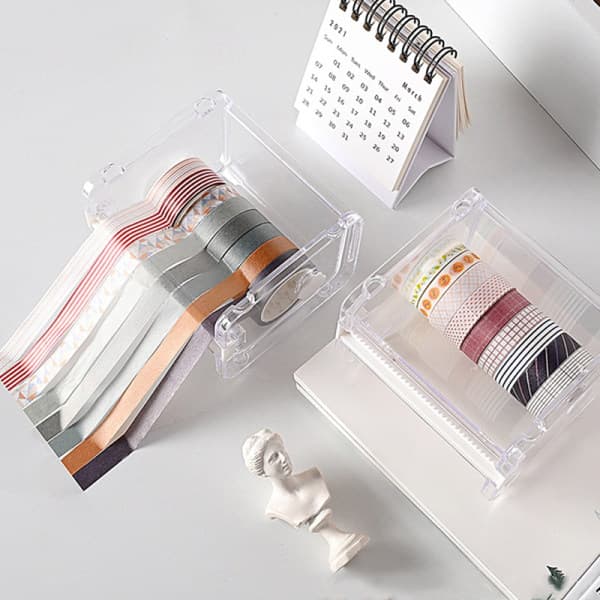 IC Tapeholder til Washi Tape Opbevaring Organizer til Kontor Tape D klar onesize