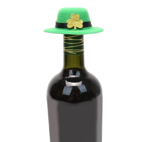 Saint Patrick's Day Vinflaska Dekoration