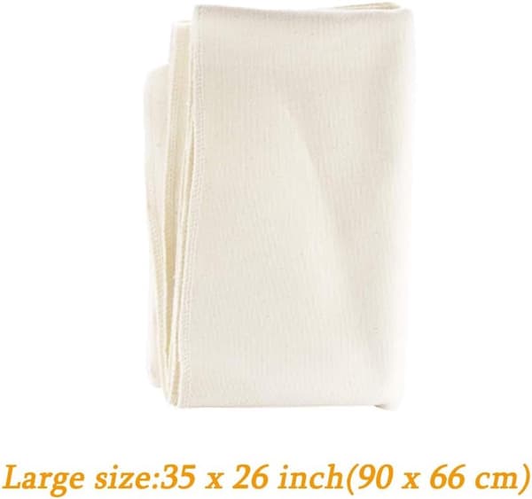 90x66 cm - Bread Cloth - Linen Cloth - Thick Bread Cloth - Suitable for Baking Bread Dough - Suitable for Making Baguettes, Bread, Ciabatta Bread
