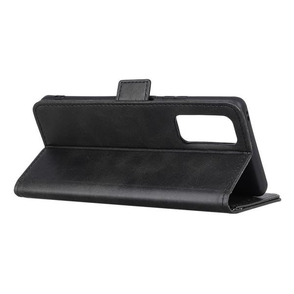 IC Samsung Galaxy A52 / A52s - Etui med magnetisk lukning - Sort Sort Sort