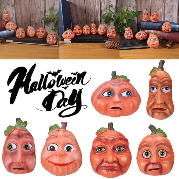 IC Halloween gresskar utendørs dekorasjon hage felt morsom gresskar A5