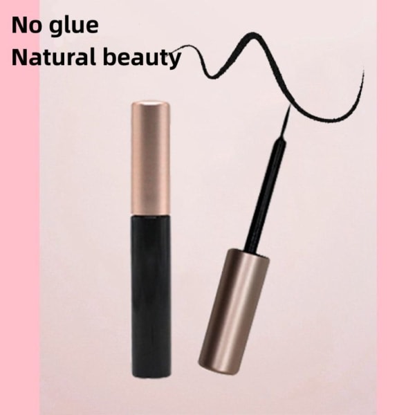 Magnetiska ögonfransar Eyeliner Kit 7 par lösögonfransar flytande eyeliner