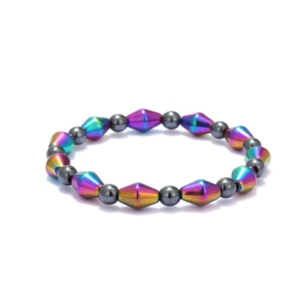 IC 2-pak Anti-Angst Magnetisk Anklet Obsidian Chakra Anklet
