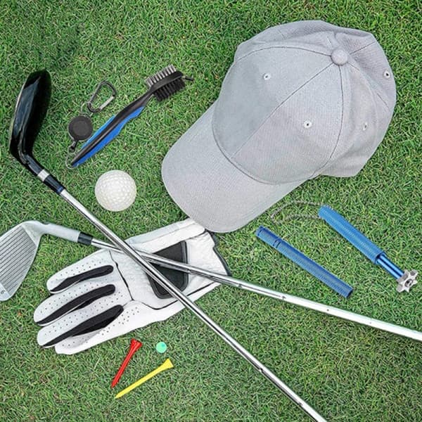 IC 3 kpl golfin puhdistustyökalusarja golfmailaharja 40X60CM mikrokuitu sininen
