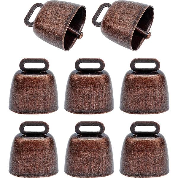 IC-tyyliset karjan kellojen riipukset, retro metalliset kellojen riipukset, kesäkellot nautakarjalle, lehmille, hevosille, lampaille