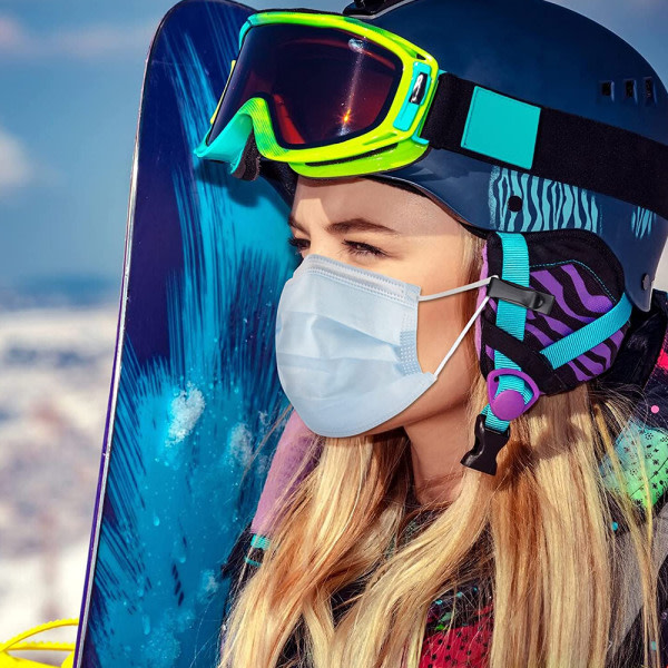 IC Maskeholder skidhjälm snowboardhjelpe - holdere for 23mm
