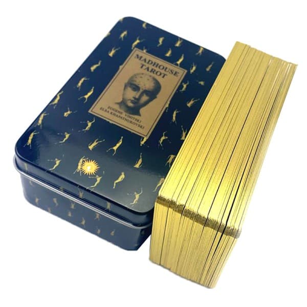 IC Jernboksfremstillet Hus Tarot Profeti Divination Deck Familiefest Multicolor én størrelse