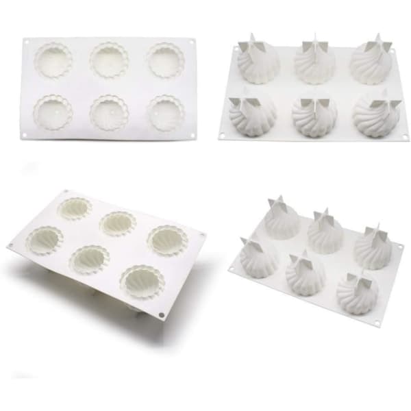 IC Mousseforme til kager - 3D form DIY form