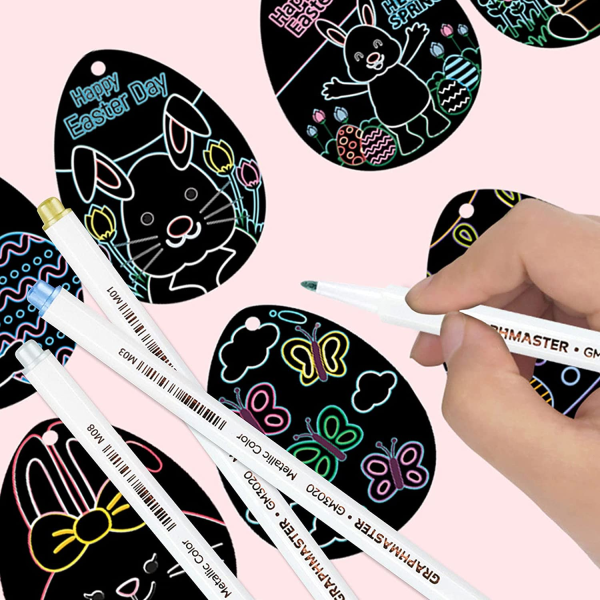 IG Multifunktionel DIY Graffiti Pen, nem at skrive med og let at bruge - 18 stk.