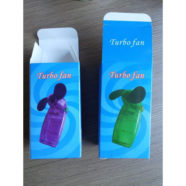 4 små bärbara fläktar