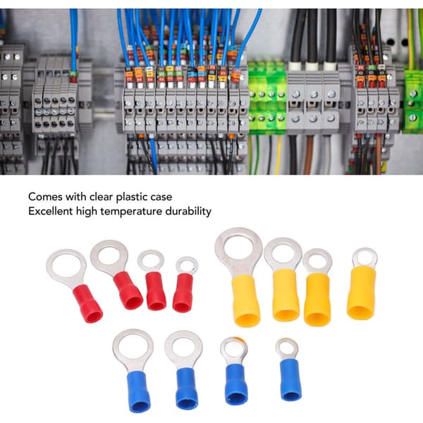 240 st Blandade Ringkabelskor Snabbkopplingskit för Elindustrin, DUBUNS