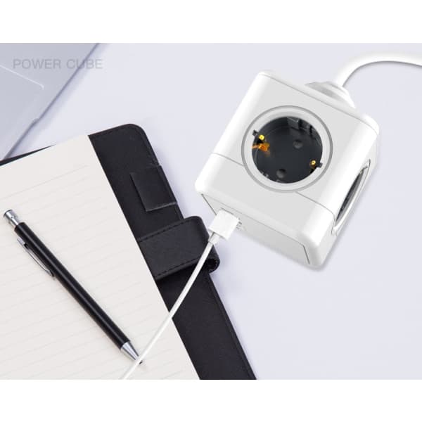 Europæisk stil med USB-stikadapter, multifunktionel europæisk standardstik (E02a trådløs USB-standard)