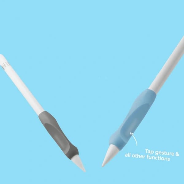 Silicone Grip for Pencil 1st & 2nd Generation, Easy to Install and Remove, Blue Blue