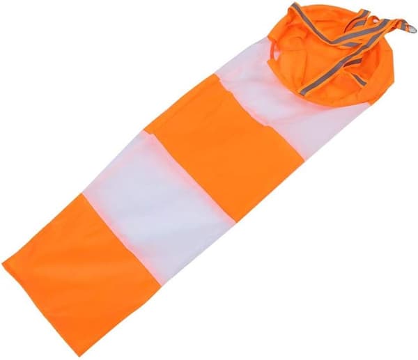 Ripstop - vindpose - vindretning - hastighedsindikator - 80 - cm - Professionel - lufthavns-vindpose-taske - Lufthavns-vindpose