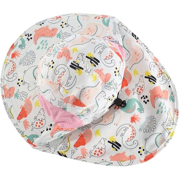 IC Baby Toddler Solhatt med Bred Brätte UPF50+ Fiskehatt med Klaffrem