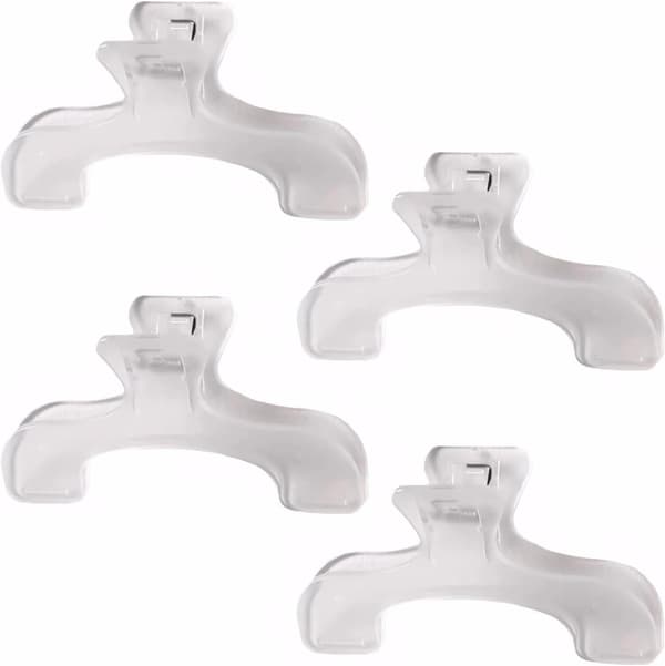 4 - pieces - transparent - book holder - bookmark - Paper grip - reading - book clips