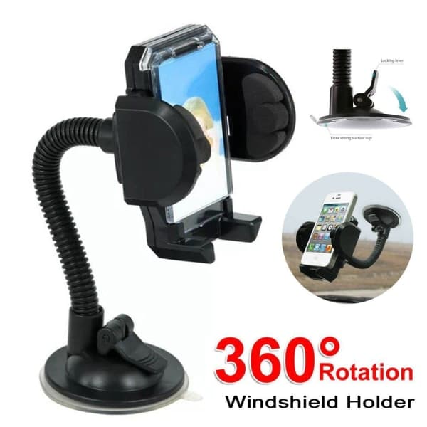 IC Bilmontering Cradle Dock Vindrutefeste for iPhone GPS Mobiltelefon