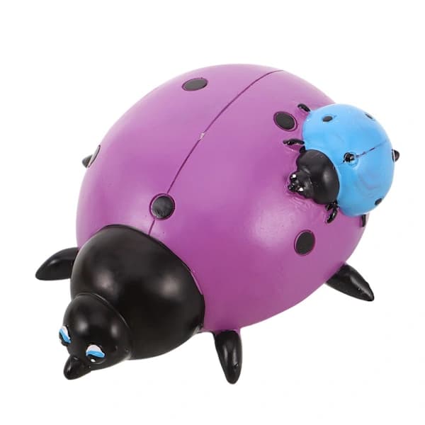 Outdoor Invisible Key Box Weatherproof Storage Home Garden Ladybug Holder 2x 2x