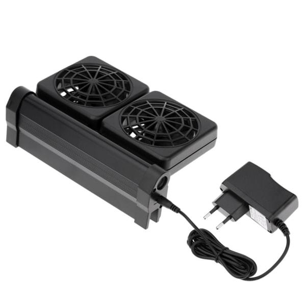 IC Fisktank Akvarium Kjøleventilator Kald Vindkjøler Justerbar