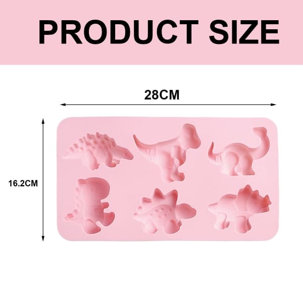IC 2 former, 3 former med forskjellige rosa