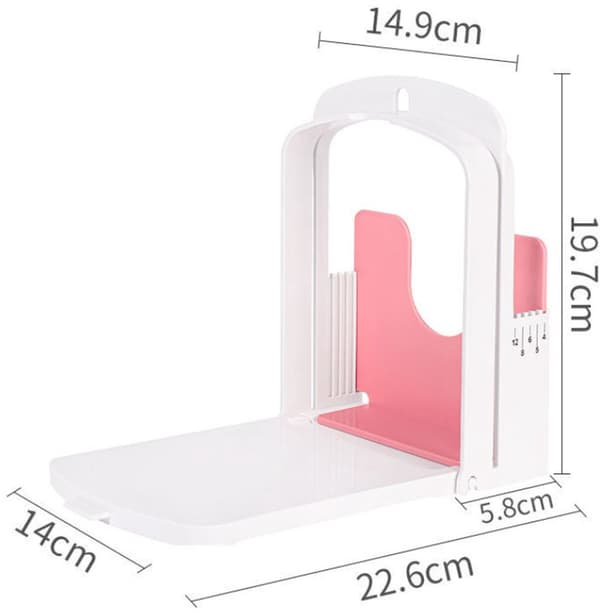 1 - Piece - Bread Slicer - Toast Bread Slicer - Manual - Home Slicer - Foldable - Storage Design - Practical - Slicing Tool