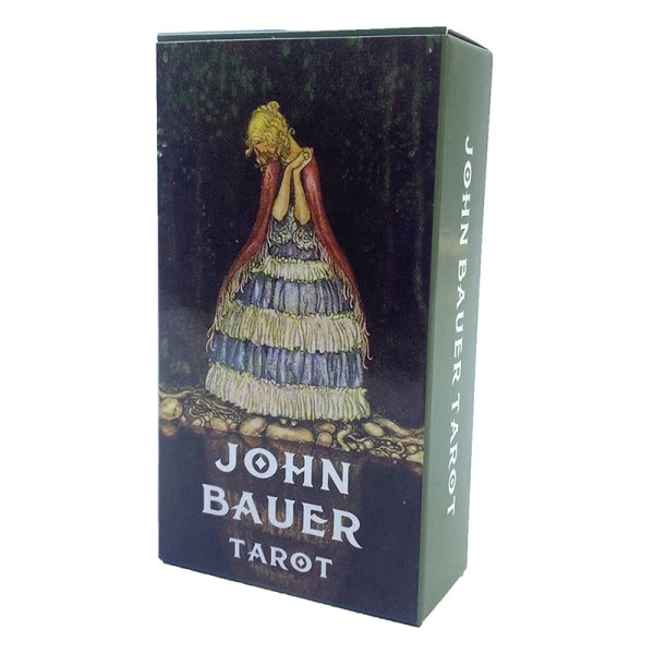 IC John Bauer Tarotkort Prophecy Fate Divination Deck Familjedel Flerfärgad en one size