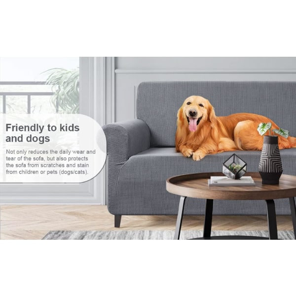 IC 1 Stk Jacquard Stretch Betræk Stretch Betræk Sofa