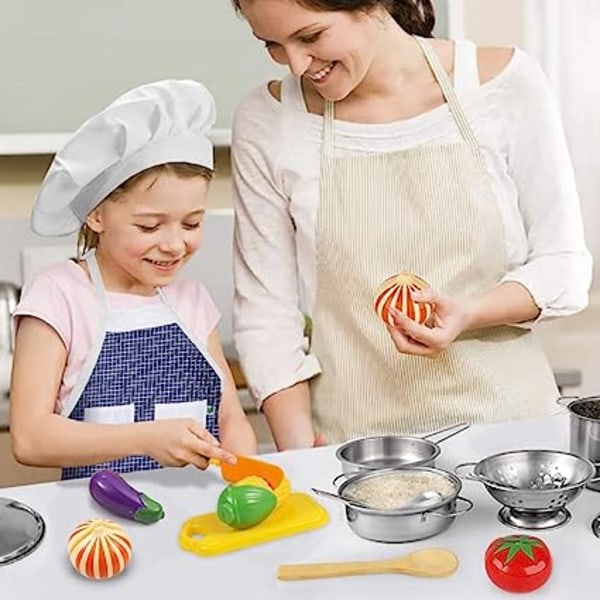 IC Köksleksaker för navetta, 20 stycken, frukt- och kryddflaska, köksleksaker Pedagogiska leksaker Present för barn