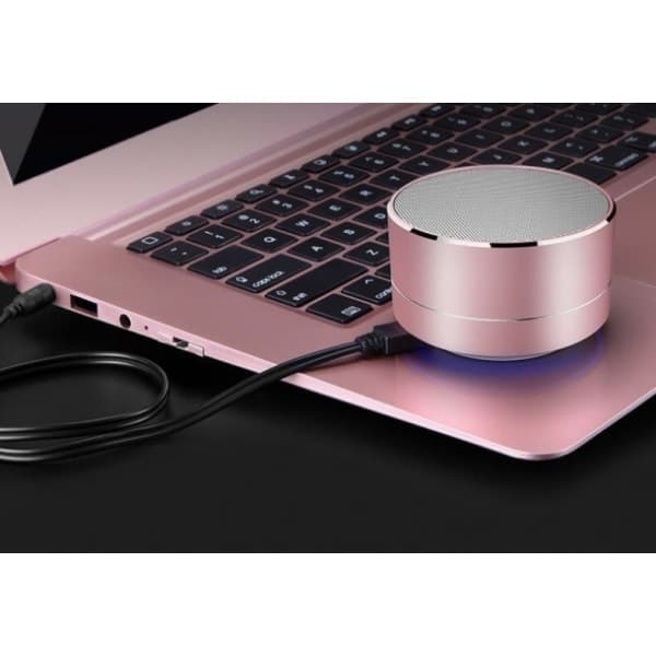 IC Trådløs Bluetooth-høyttaler, minihøyttaler (rosa)
