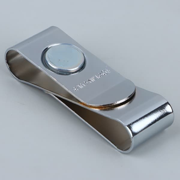 IC Stark magnetisk biljardboll Pool Cue Kalkhållare Metall Magne Silver