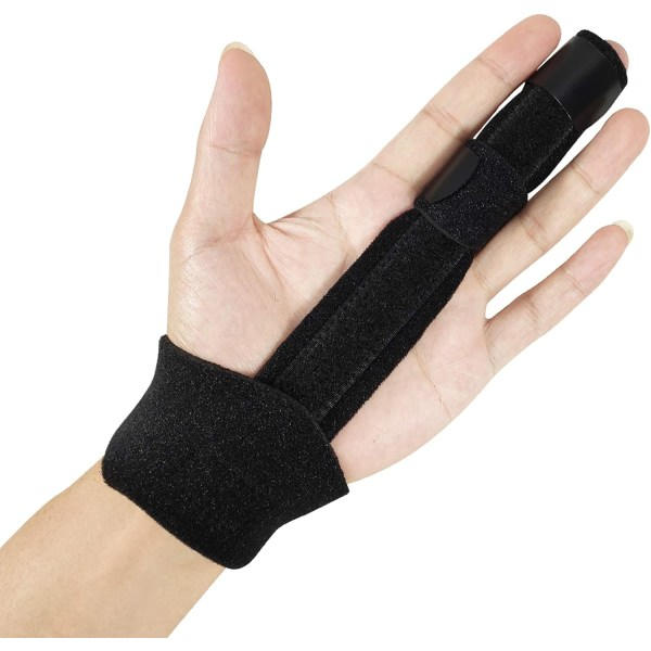 IC Fingerstag med Justerbart Fingerstöd i Aluminium