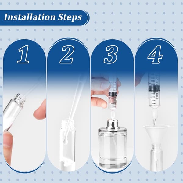 20-pack minisprayflaskor 2 ml transparenta påfyllningsbara parfymförstärkare bärbar resestorlek för parfym eteriska oljor kosmetika camping vandring