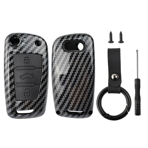 Cover med 3 knapper til Audi A1 A3 A6 Q5 Tt Case IC