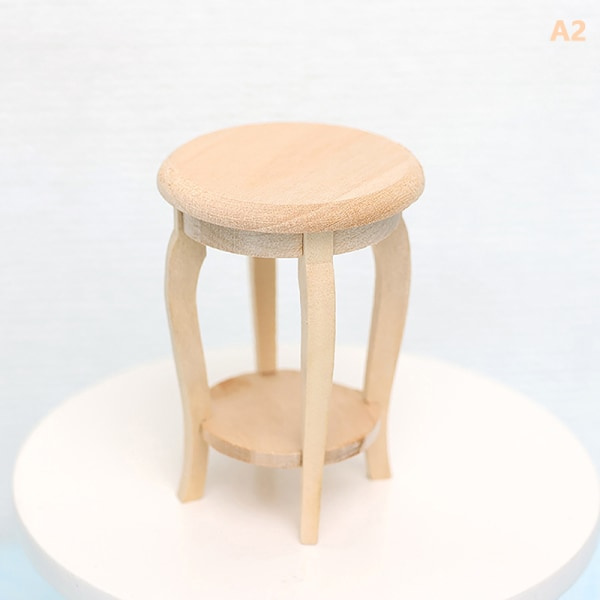 IC 1. etg. 1:12 Dukkehuss Miniature Møbelpalle Håndlavet Bord A2