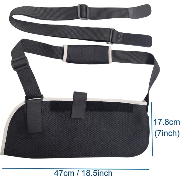 IC Arm Sling Shoulder Immobilizer, stödrem för axelskada, bruten armbåge med bruten armbåge, dislokationsstag