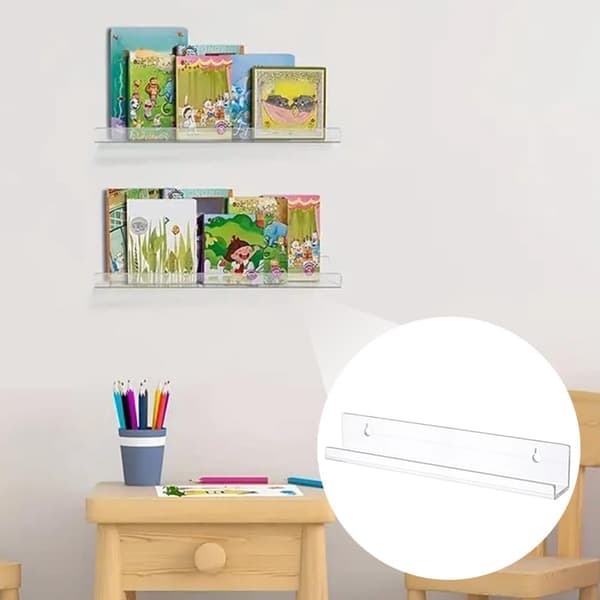 6-pack - Väggmonterad - Vinylskivdisplay - Albumdisplay - Displayställ - Lätt - Robust - Lämplig - Hem - Restaurang