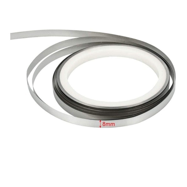 IC Nickeltejp 0,1 x 8mm Nickelplatta Tejp Ark Striptejp