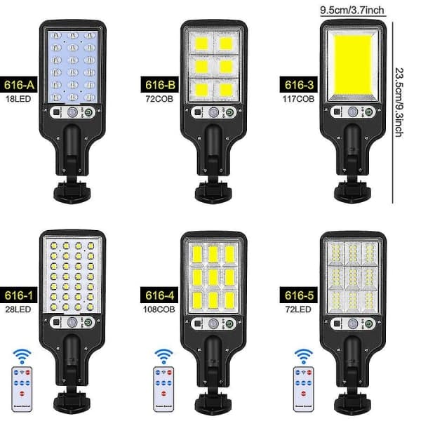 IC CNE Solcellslampor Utomhus Sollampa 3 Ljuslägen