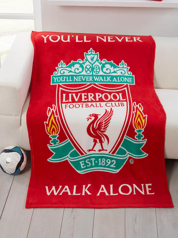 Liverpool FC YNWA Korallpledd