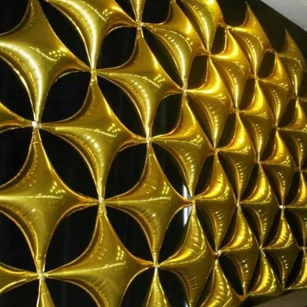 IC 2 st/lot 10 tums folie 4 spetsiga stjärnballonger Mylar ballonger
