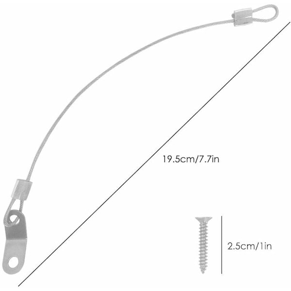 Snabbkopplingsstift, 6,3 mm toppstiftdiameter, 51 mm total längd, 40 mm effektiv längd med 316 rostfria stållinor